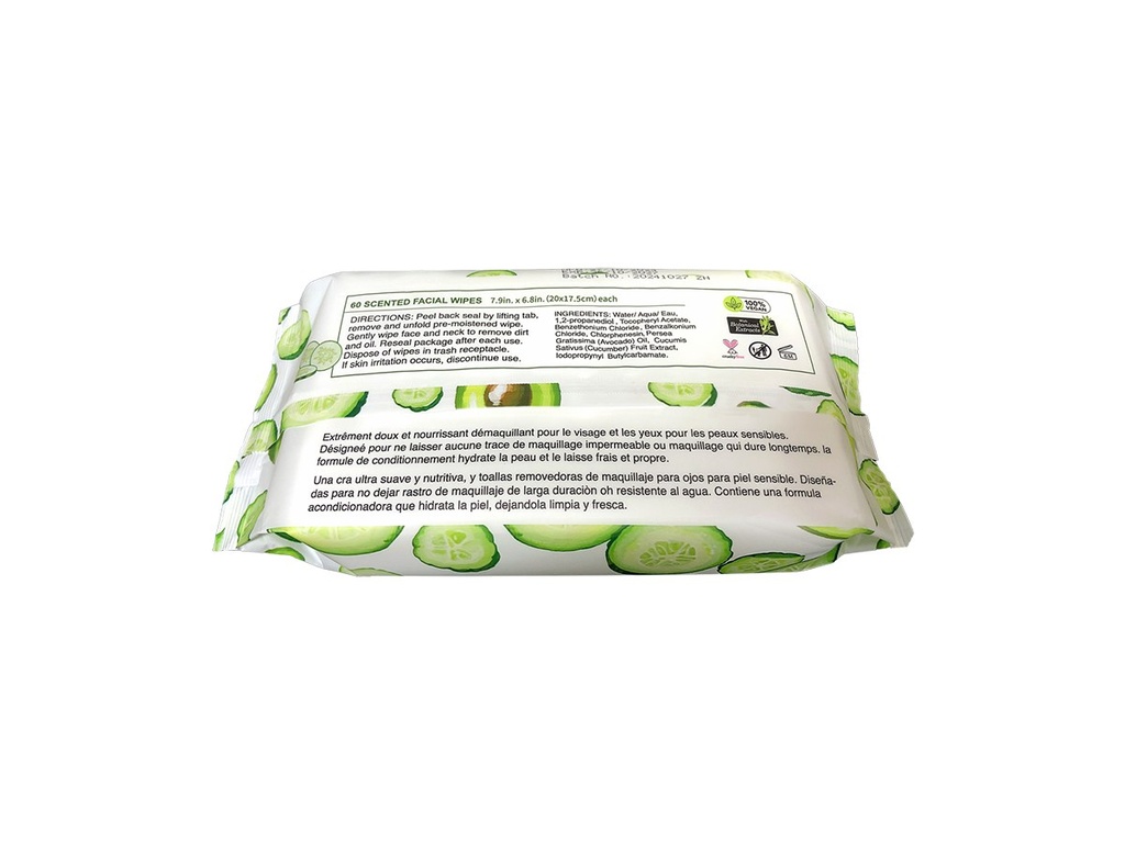 Pure Reset Cleanse – Effortless Edit No.4284 (Makeup Wipes Sheets Infused With Avocado, Cucumber And Vitamin E) — 2