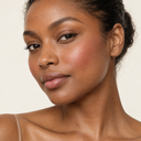 Face makeup styling close-up — AI illustration; shade appearance is illustrative