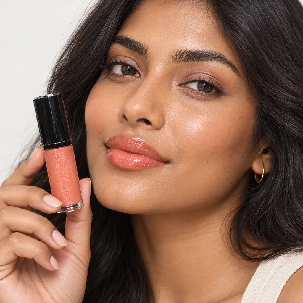 hy-lp-gls-0018-sunrise-sonnet-lip-gloss-orange-coral-1069-wear.webp