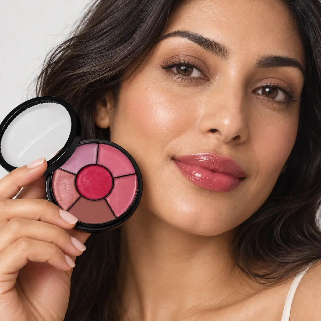 hy-lp-gls-0045-vermilion-desire-lip-gloss-palette-pink-berry-1096-wear.webp