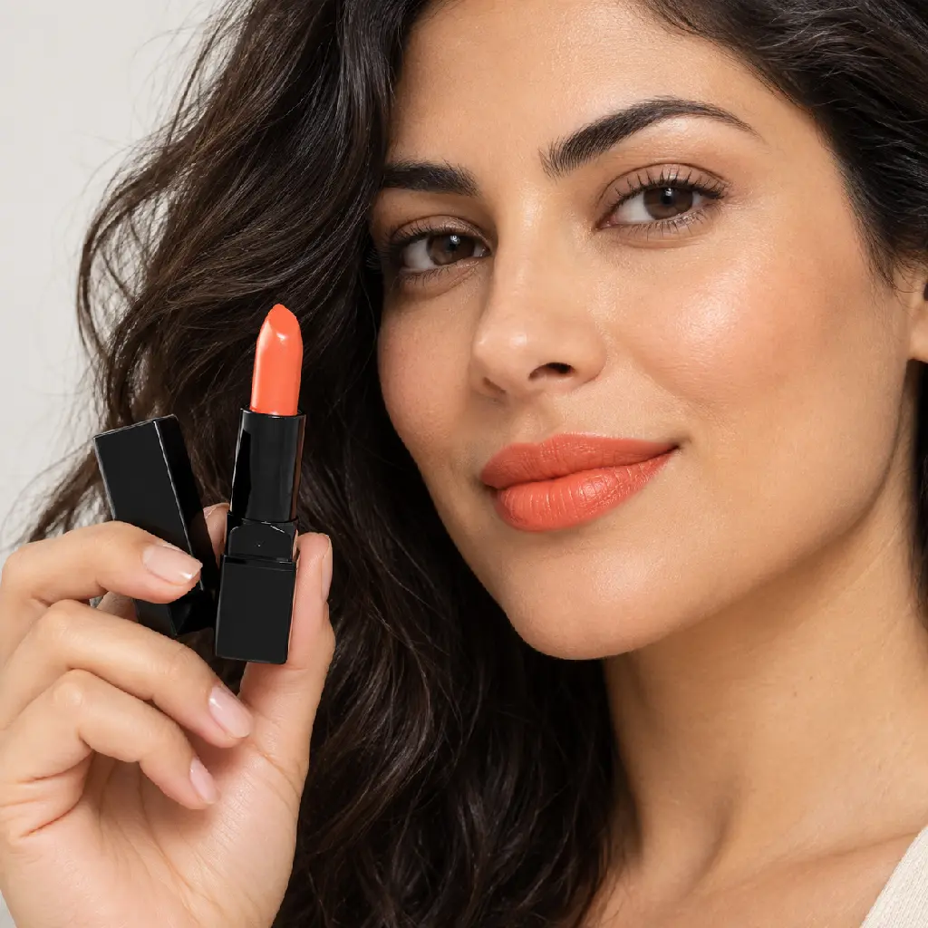 hy-lp-lst-0123-burnished-moment-lipstick-orange-coral-1367-wear.webp