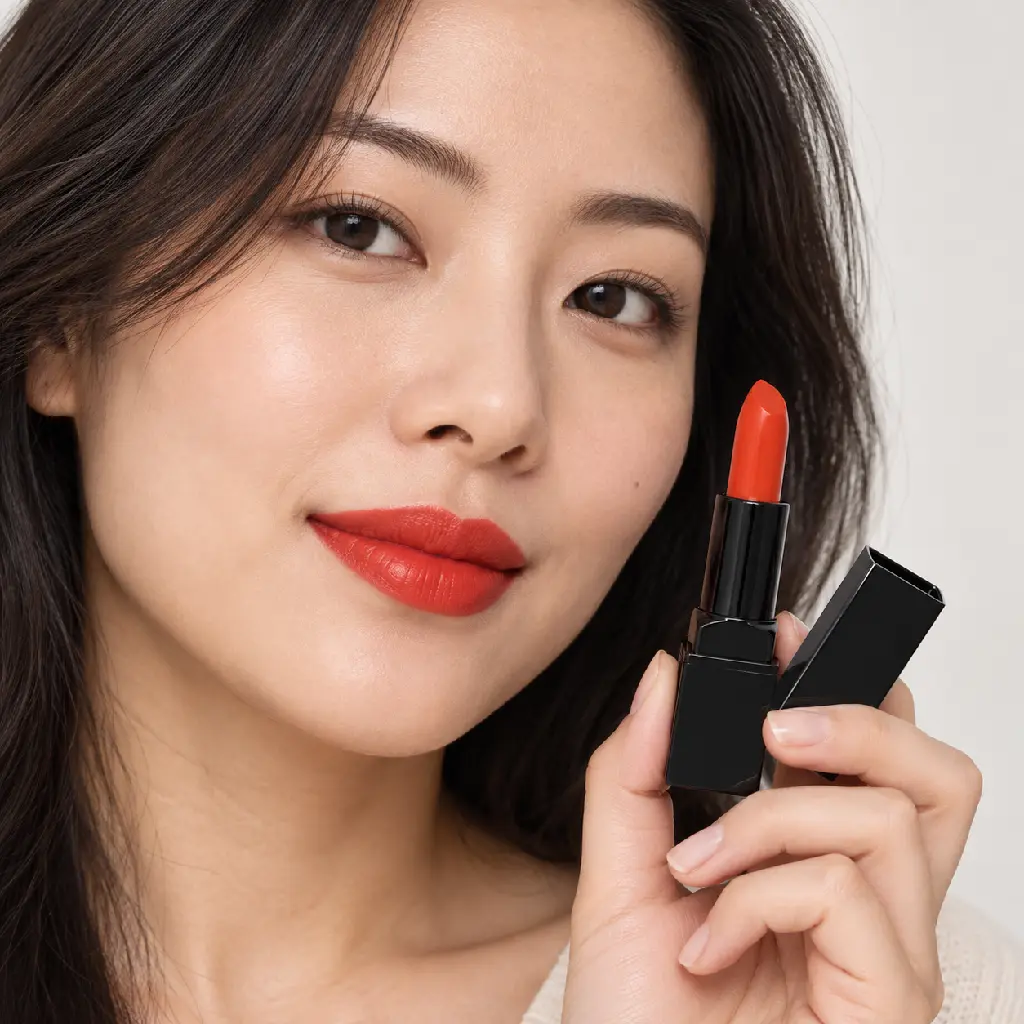 hy-lp-lst-0125-wine-treasure-lipstick-orange-red-1369-wear.webp