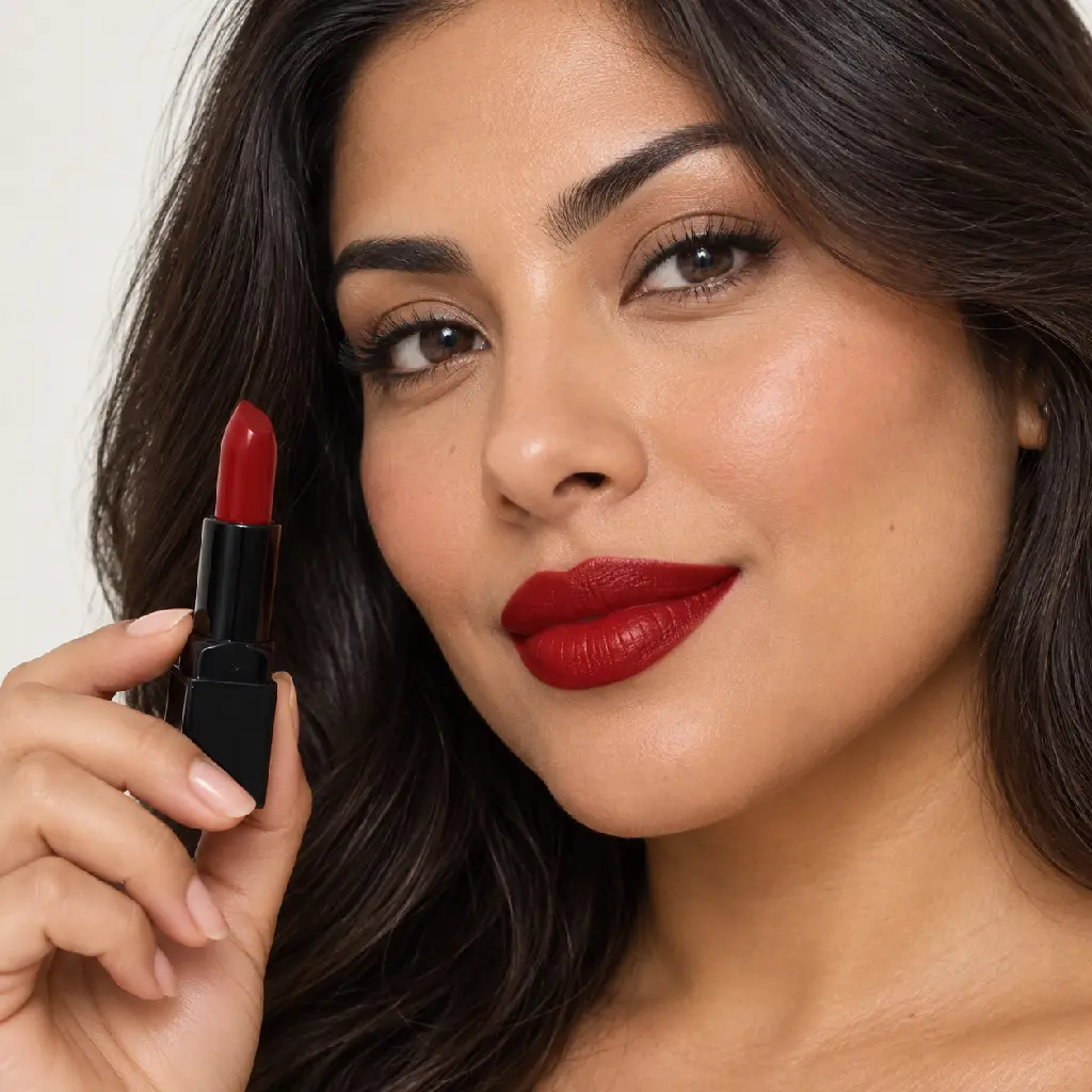 hy-lp-lst-0133-rouge-wink-lipstick-deep-red-1377-wear.webp