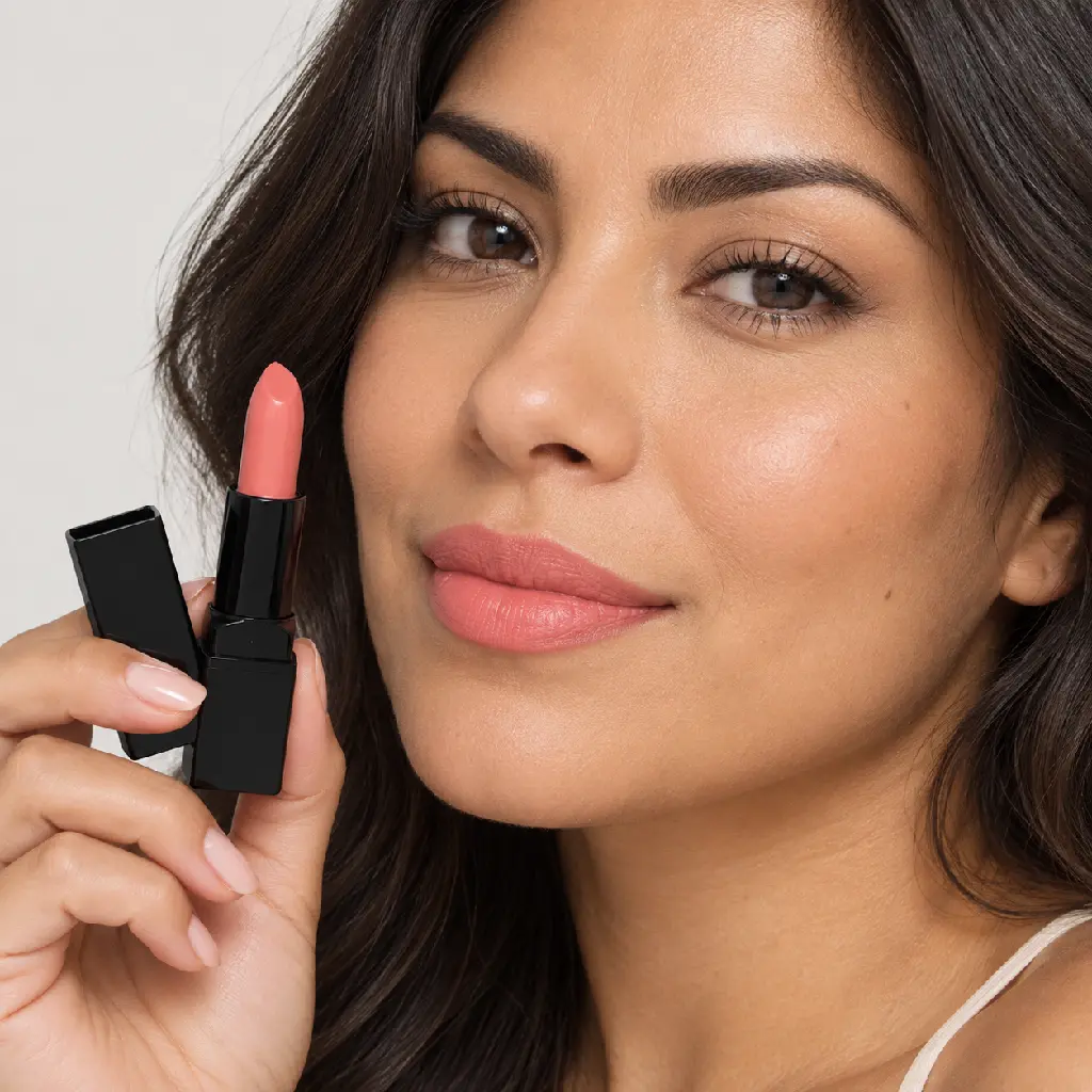 hy-lp-lst-0145-terracotta-cameo-lipstick-soft-coral-1419-wear.webp