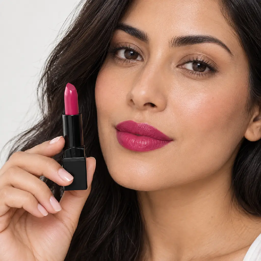 hy-lp-lst-0153-afterglow-jewel-lipstick-fuchsia-1427-wear.webp