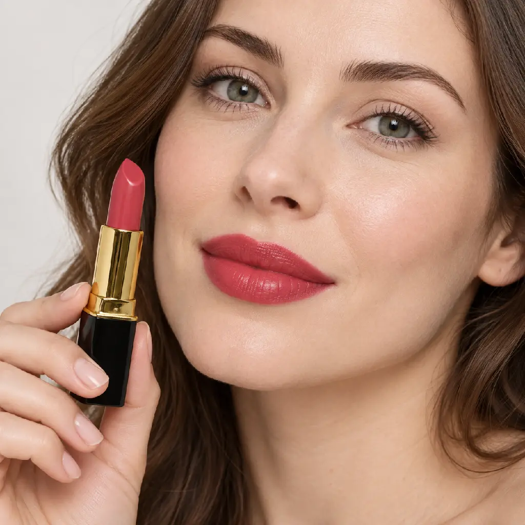 hy-lp-lst-0176-garnet-spell-lipstick-rose-red-1480-wear.webp
