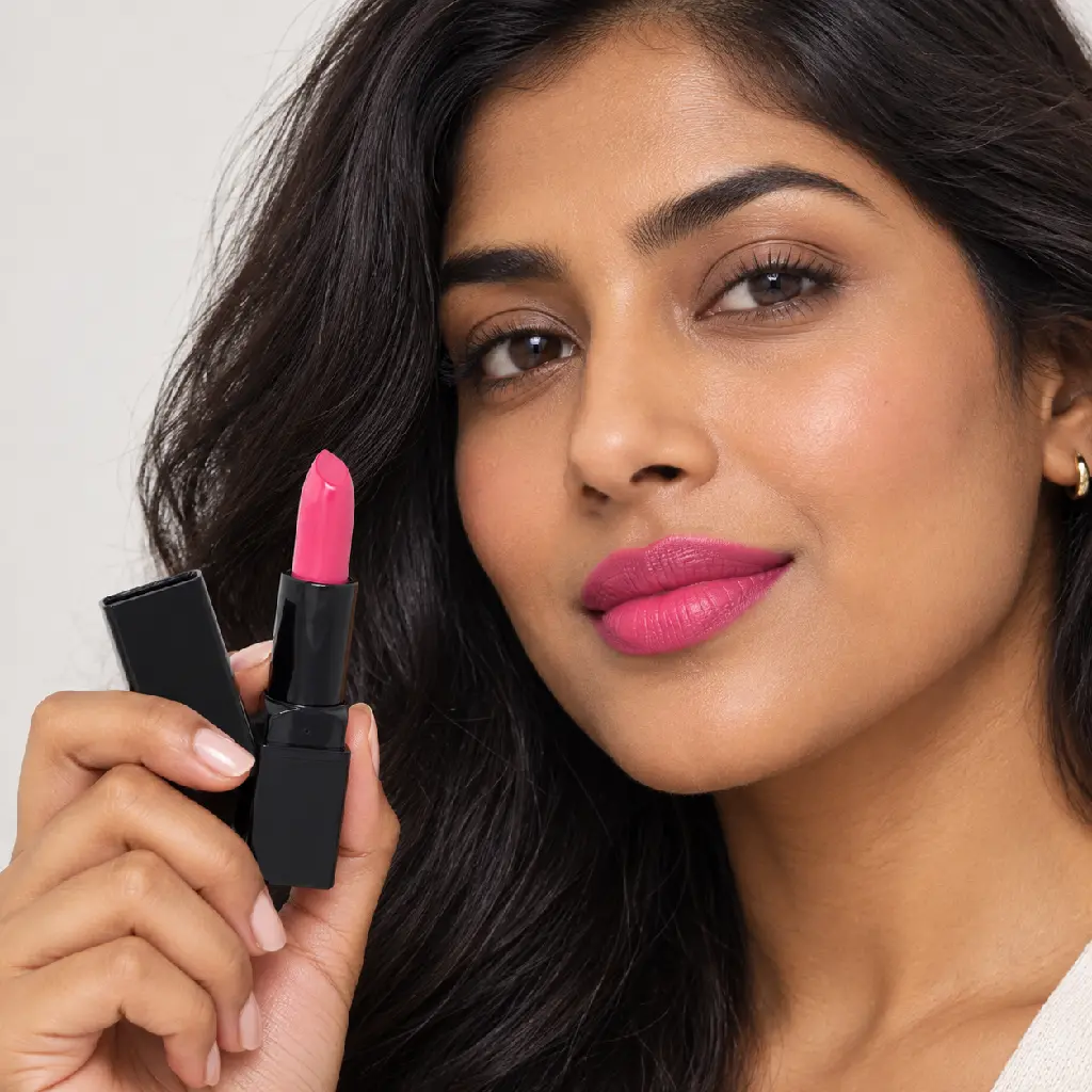 hy-lp-lst-0210-petal-muse-lipstick-hot-pink-1544-wear.webp