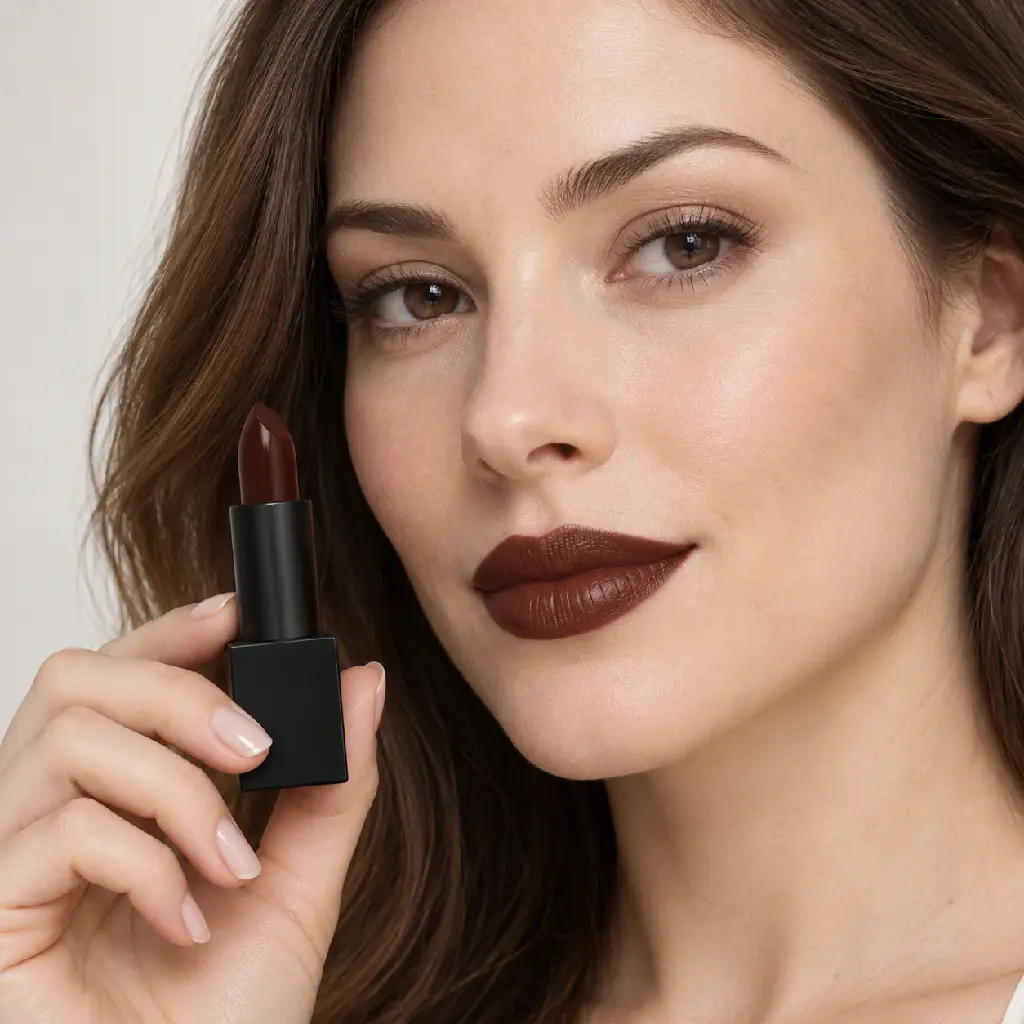 hy-lp-lst-0230-tender-encore-lipstick-chocolate-1594-wear.webp