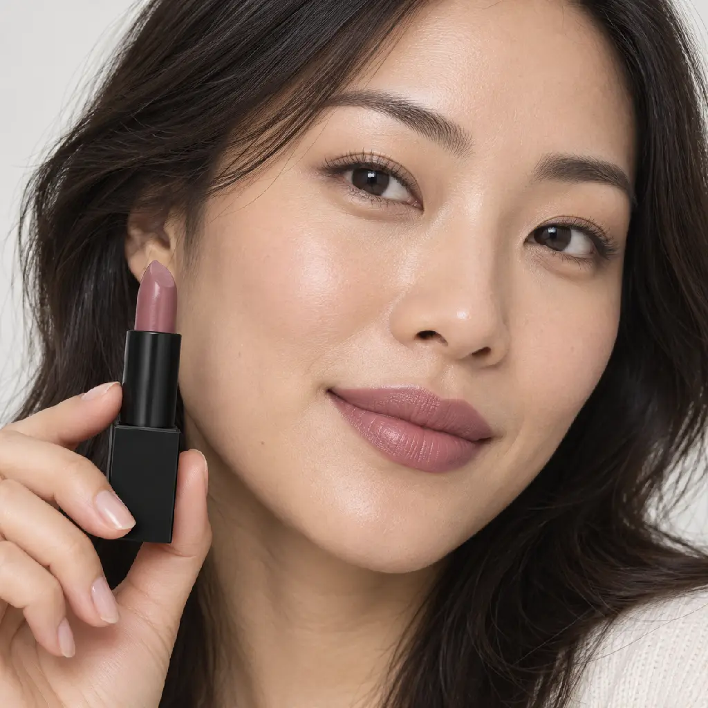 hy-lp-lst-0239-aubergine-rhapsody-lipstick-mauve-1603-wear.webp
