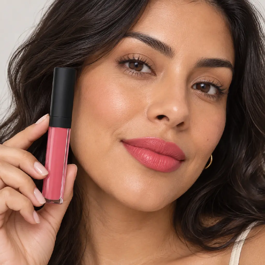 hy-lp-liq-0016-rosy-reverie-liquid-lipstick-coral-rose-1672-wear.webp