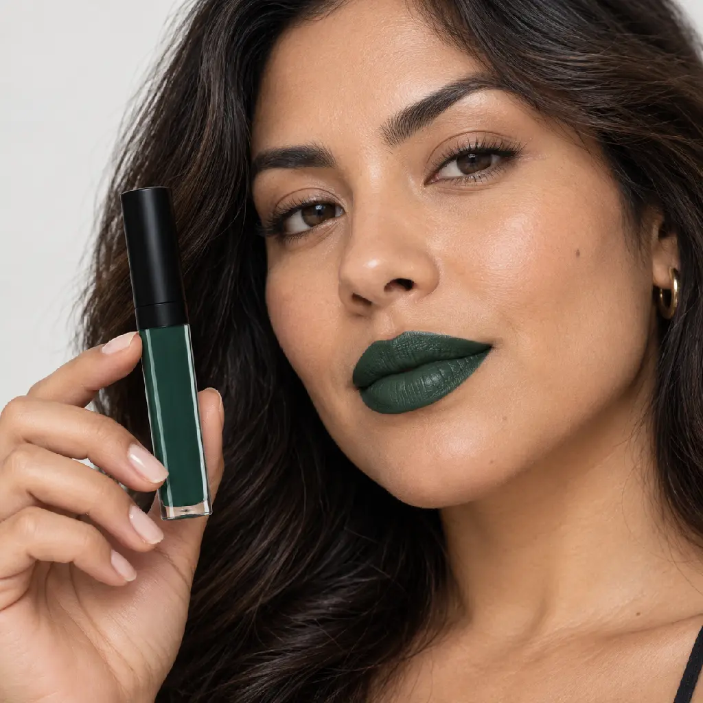 hy-lp-liq-0064-verdant-ballad-liquid-lipstick-forest-green-1780-wear.webp