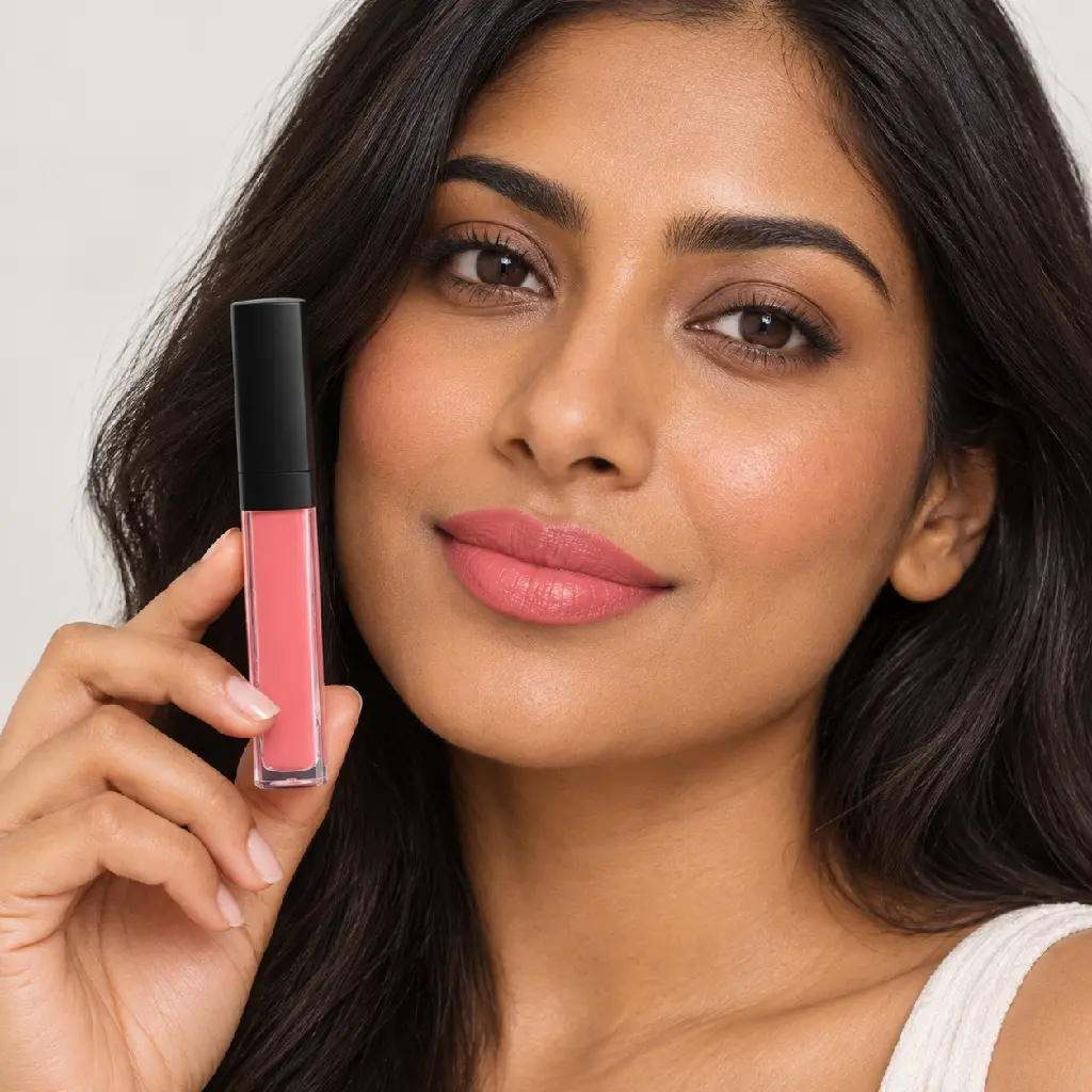 hy-lp-liq-0069-rose-cameo-liquid-lipstick-coral-pink-1785-wear.webp