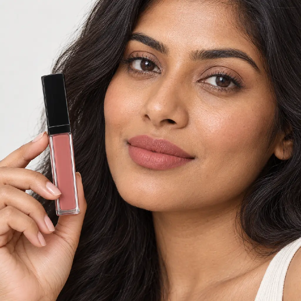 hy-lp-liq-0087-floral-duet-liquid-lipstick-warm-rose-1833-wear.webp