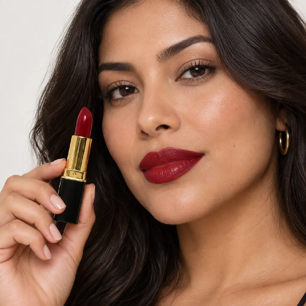 hy-lp-lst-0031-crimson-melody-lipstick-dark-red-1155-wear.webp