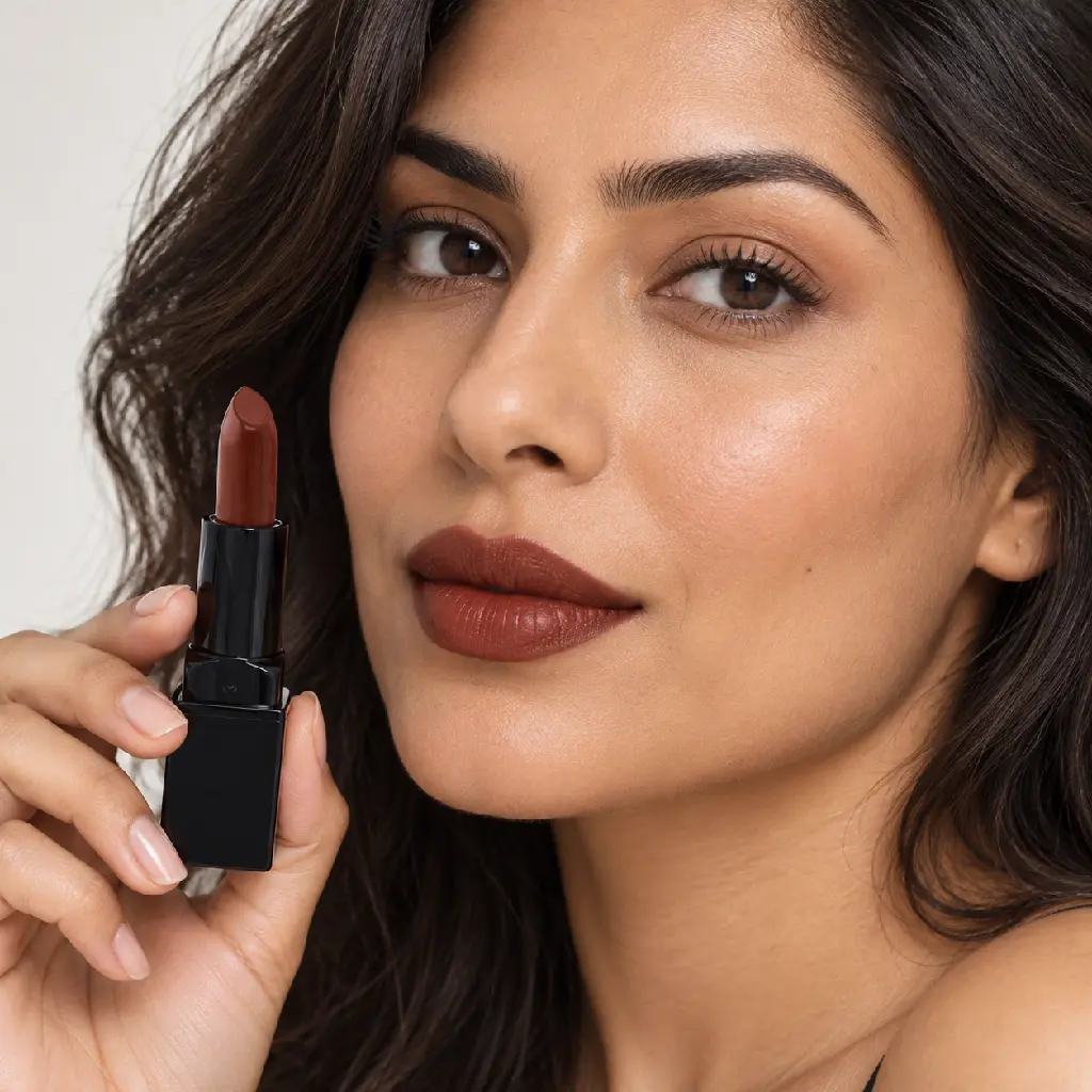 hy-lp-lst-0087-sienna-wink-lipstick-brick-brown-1211-wear.webp