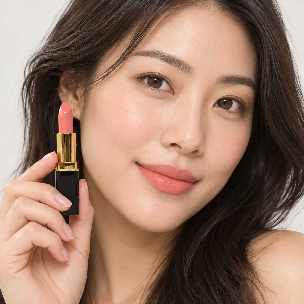 hy-lp-lst-0017-sunrise-chorus-lipstick-peach-coral-1141-wear.webp