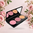 Palette de fard à joues en toile pivoine – Rose et pêche