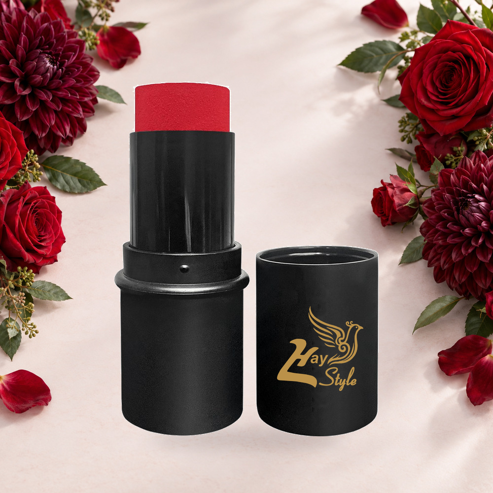 [HY-FA-BLH-0015] Vermilion Facet Blush Stick – Cherry Red