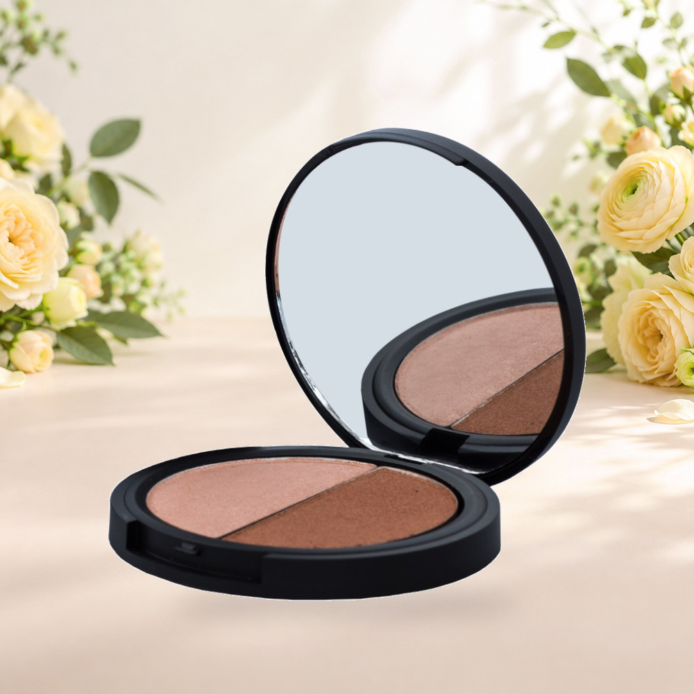 [HY-FA-BRZ-0005] Amber Balance Bronzer Duo – Bronze & Champagne