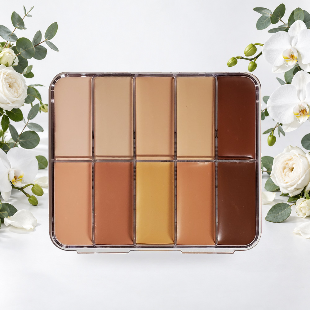 [HY-FA-FND-0059] Daybreak Story Mini Cream Foundation Palette – Mixed