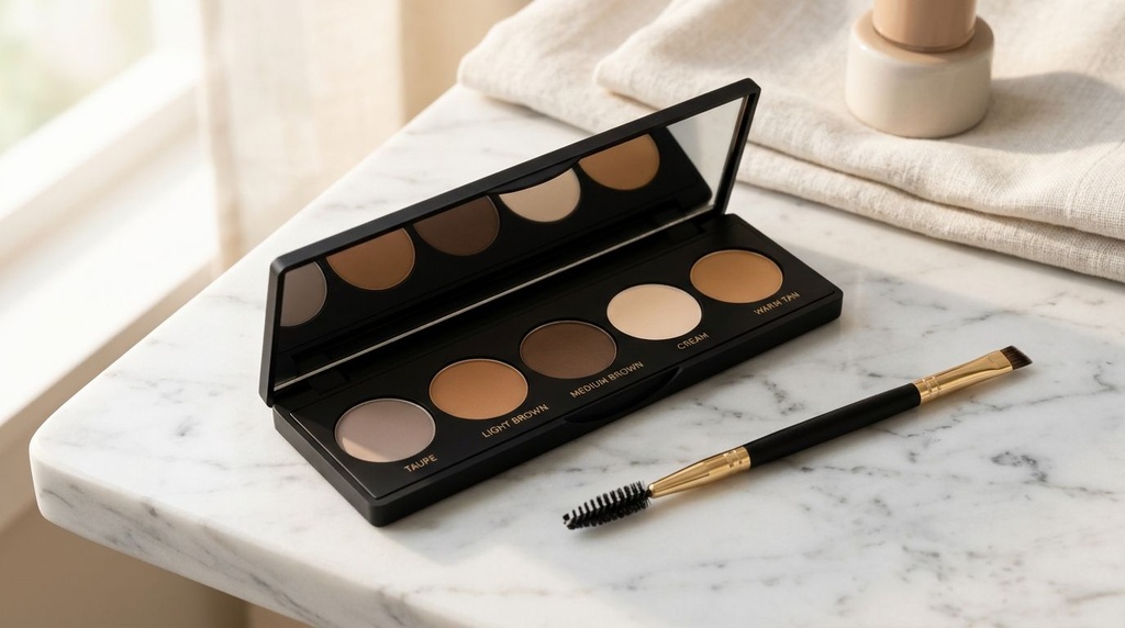 Cocoa Equinox Brow Palette – Natural Browns