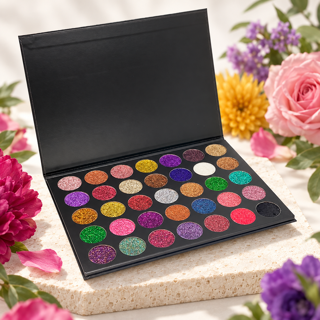 Riviera Radiance Eyeshadow Palette – Rainbow Glitter