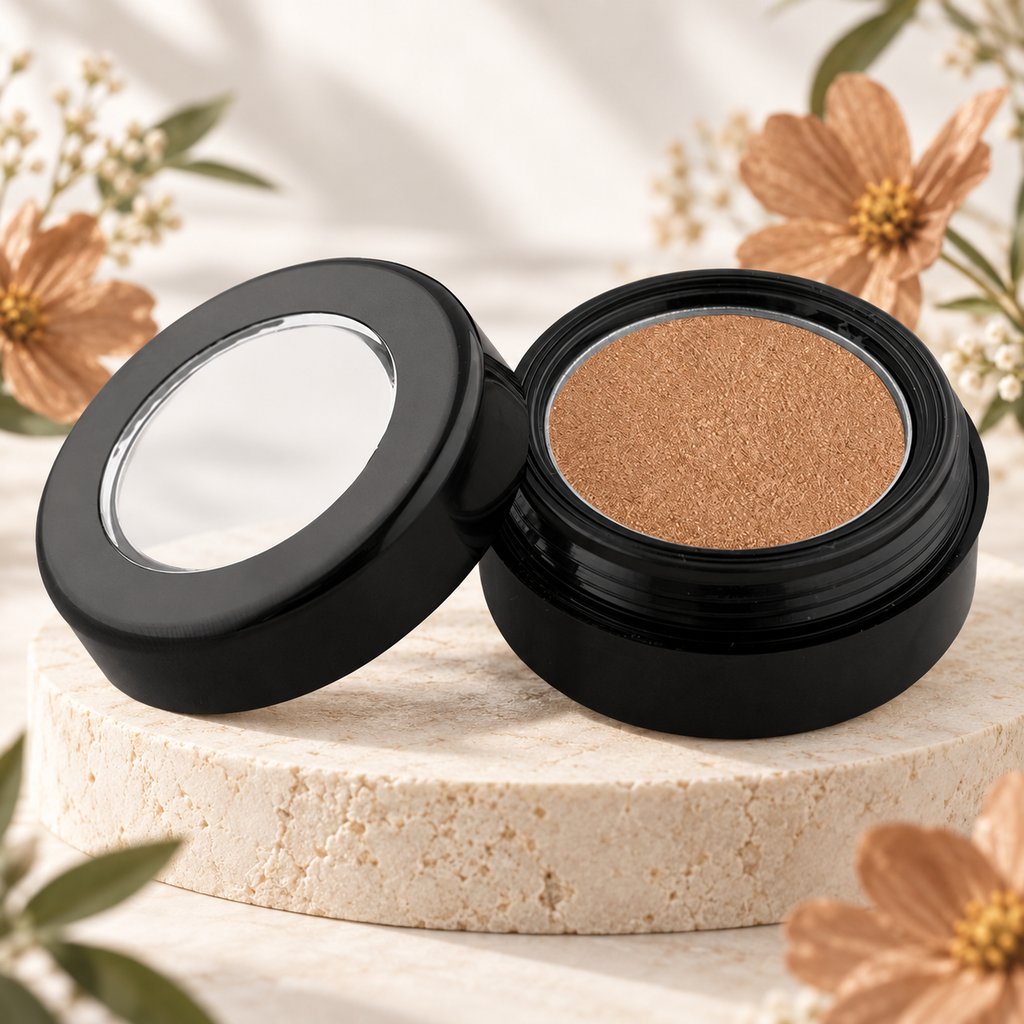 [HY-EY-SHD-0018] Amber Veil Eyeshadow – Copper Brown