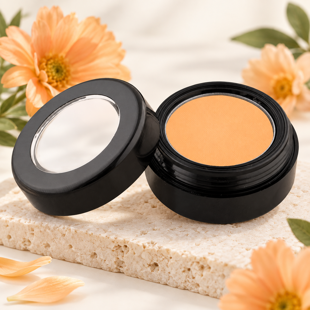 [HY-EY-SHD-0034] Burnished Halo Eyeshadow – Soft Orange
