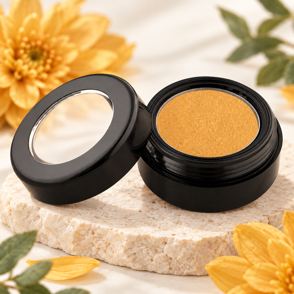 [HY-EY-SHD-0035] Golden Cadence Eyeshadow – Amber Gold