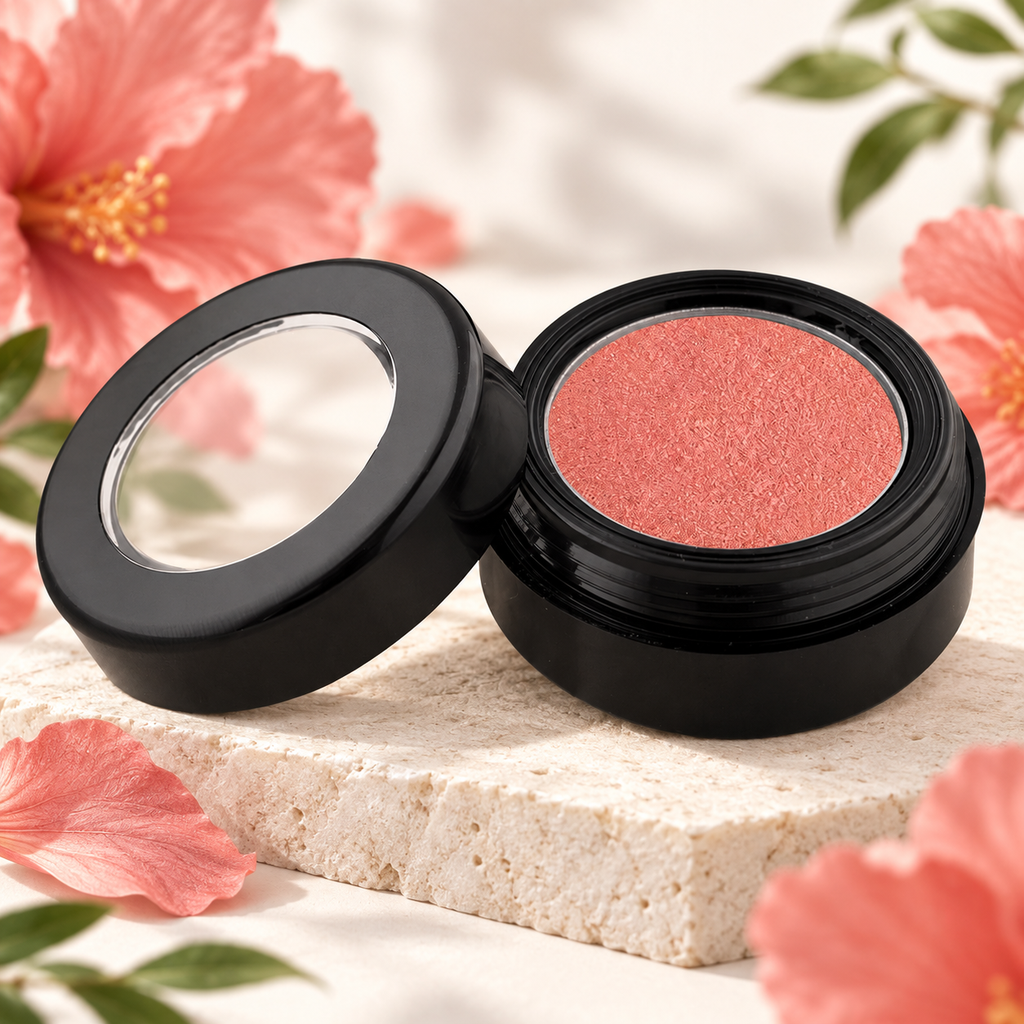 [HY-EY-SHD-0045] Peony Whisper Eyeshadow – Coral Pink