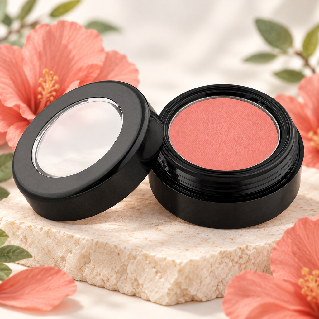 [HY-EY-SHD-0047] Floral Prism Eyeshadow – Salmon Pink
