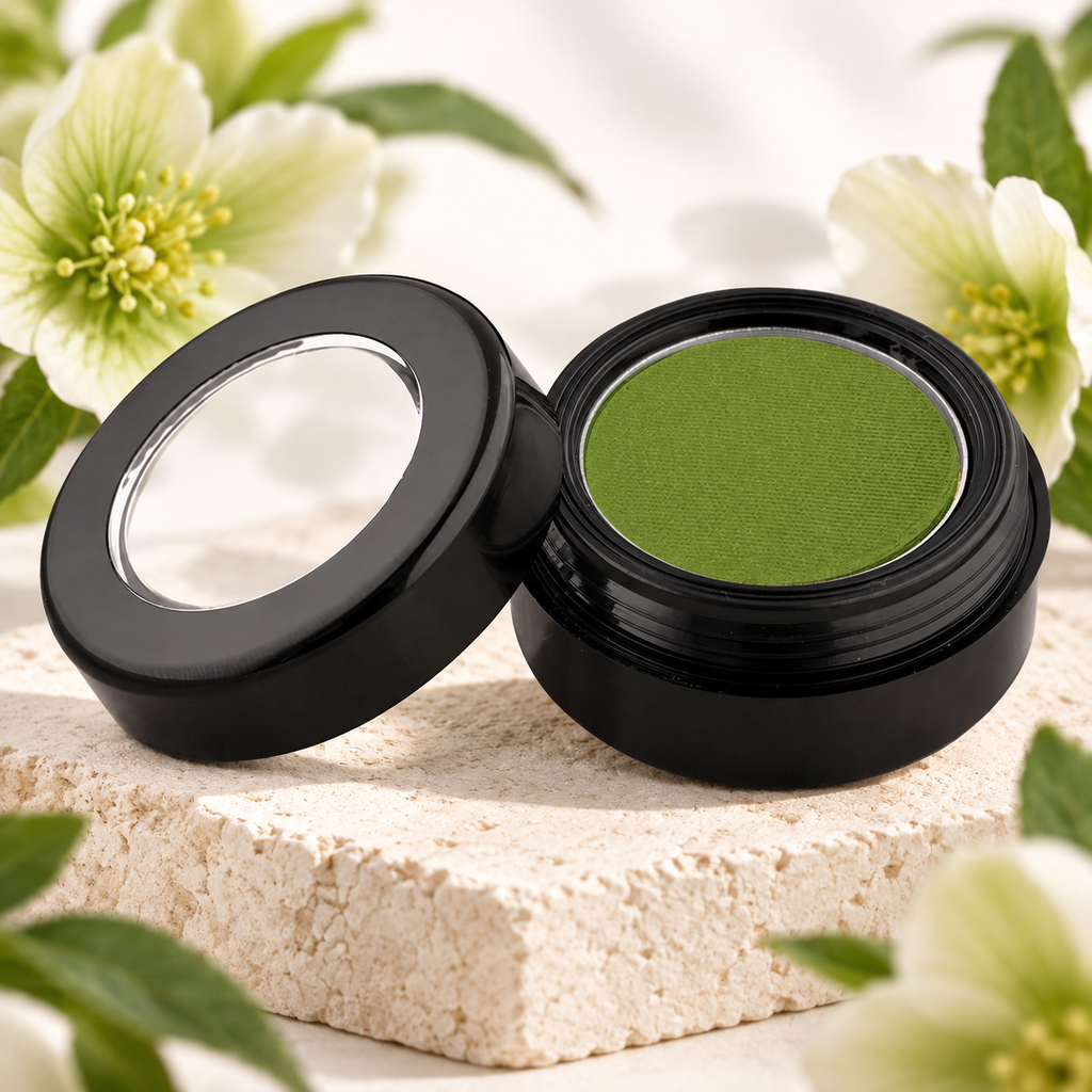 [HY-EY-SHD-0067] Olive Fable Eyeshadow – Moss Green