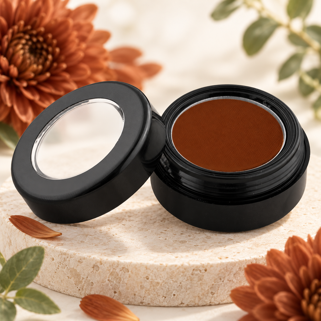 [HY-EY-SHD-0073] Burnished Dusk Eyeshadow – Rust Brown