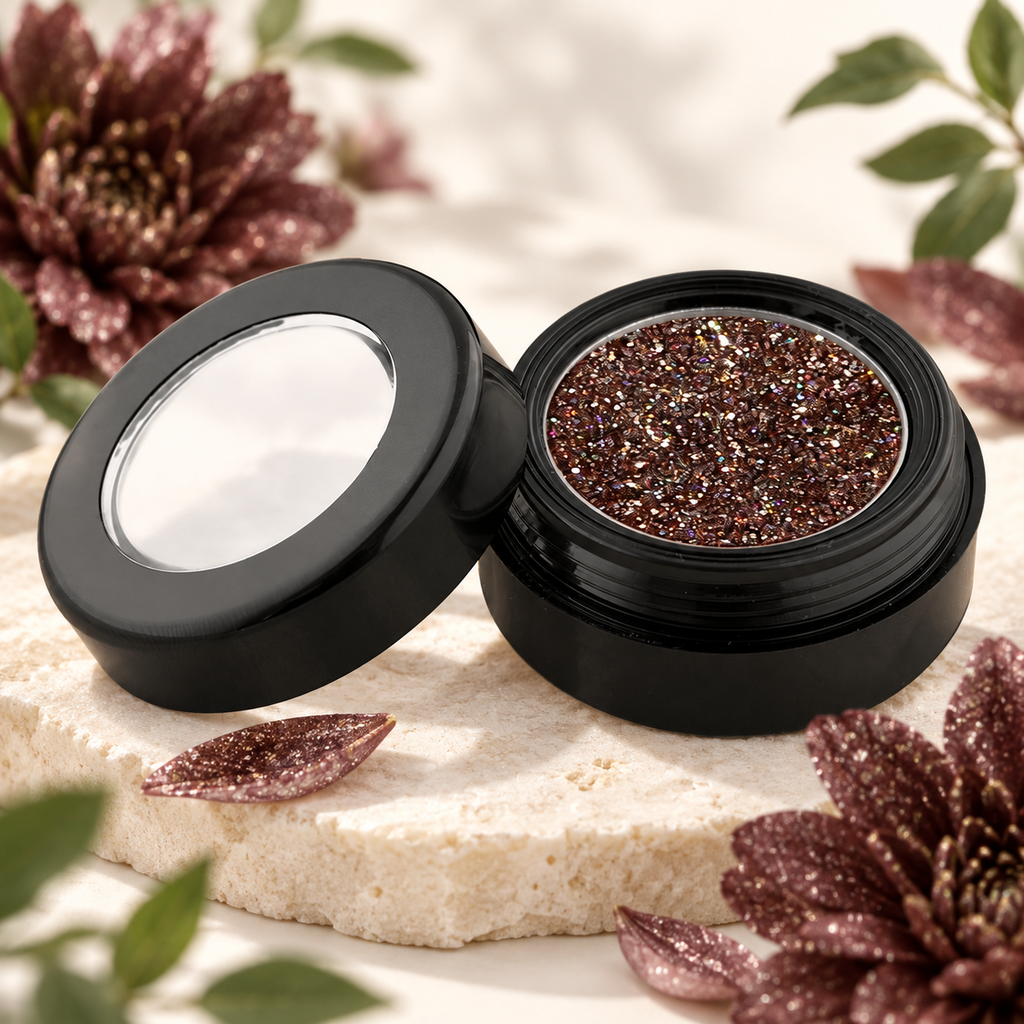 [HY-EY-SHD-0137] Sepia Whisper Eyeshadow – Bronze Glitter