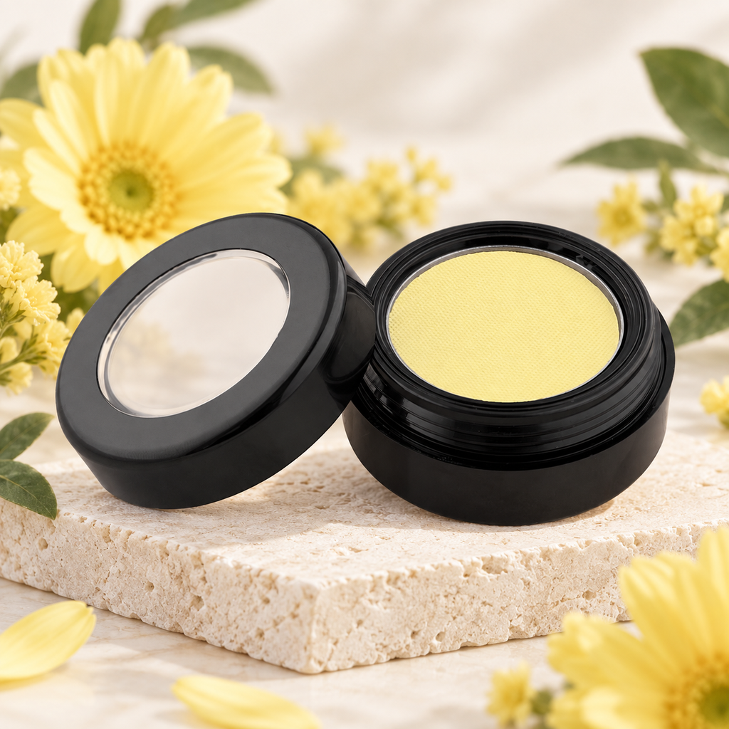 [HY-EY-SHD-0176] Amber Prism Eyeshadow – Butter Yellow