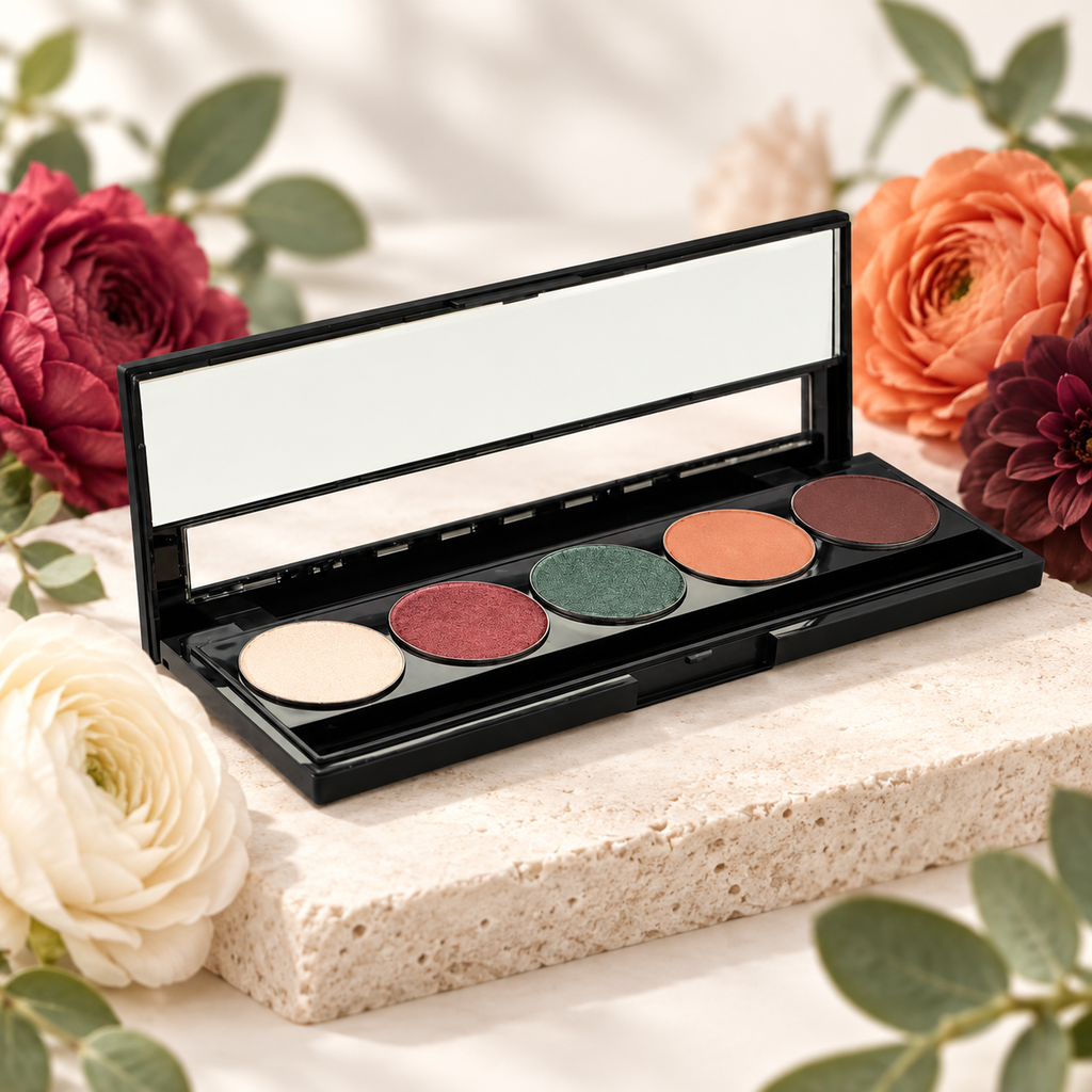 [HY-EY-SHD-0253] Sunlit Wish Eyeshadow Palette – Warm Earth Tones