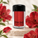 Crimson Veil Glitter Eyeshadow – Red Glitter
