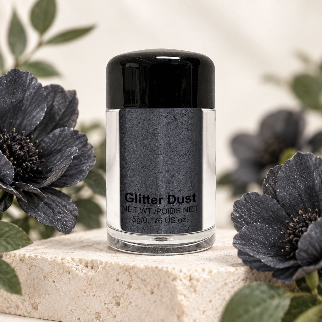 [HY-EY-SHD-0265] Shadow Tale Glitter Eyeshadow – Black Glitter