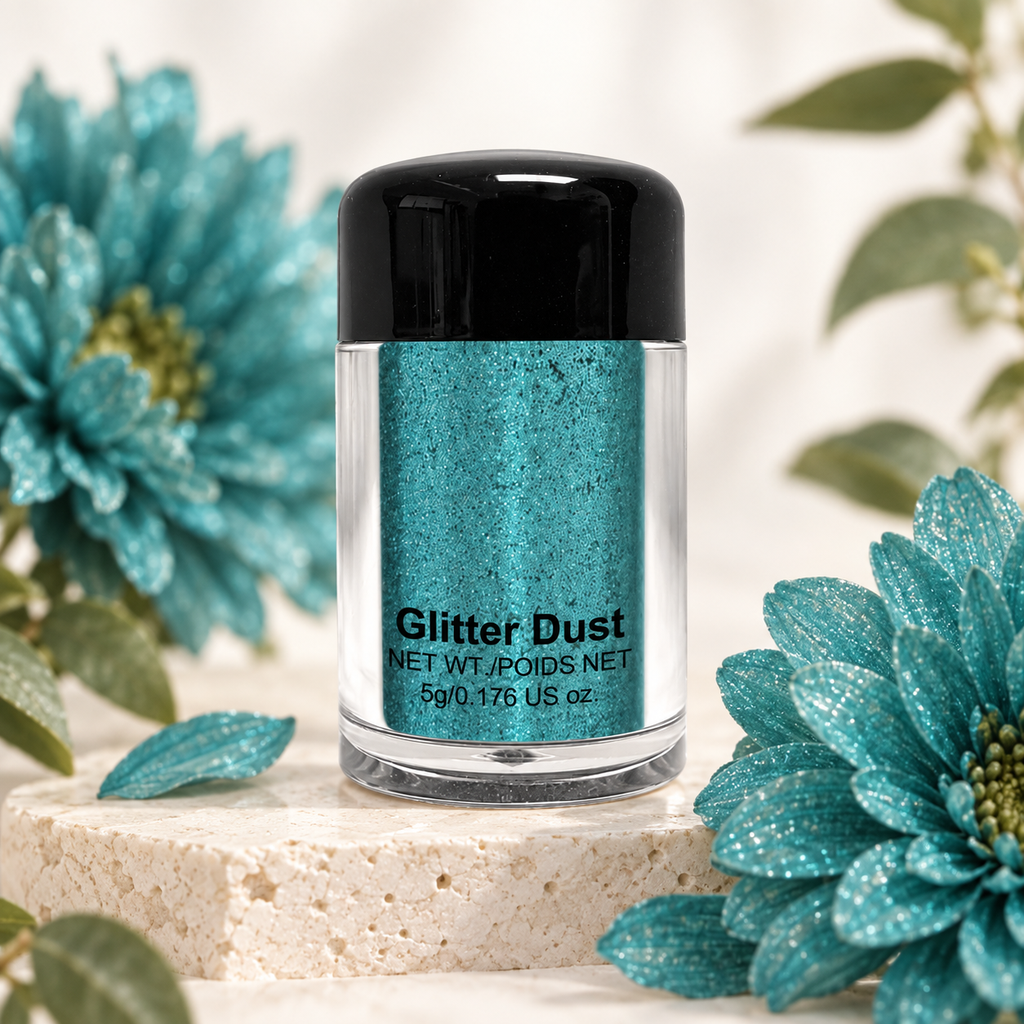 [HY-EY-SHD-0272] Woodland Vision Glitter Eyeshadow – Teal Glitter