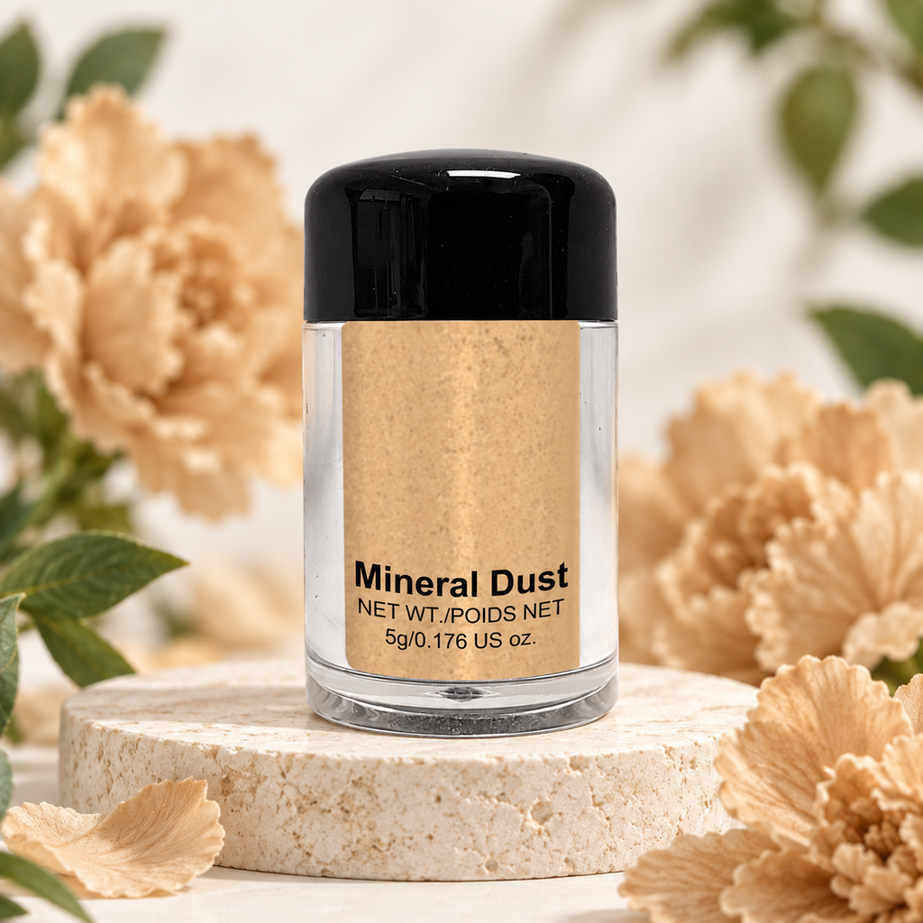 [HY-EY-SHD-0288] Saffron Vision Mineral Eyeshadow – Golden Tan
