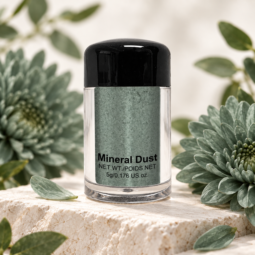 Woodland Solstice Mineral Eyeshadow – Grey Green