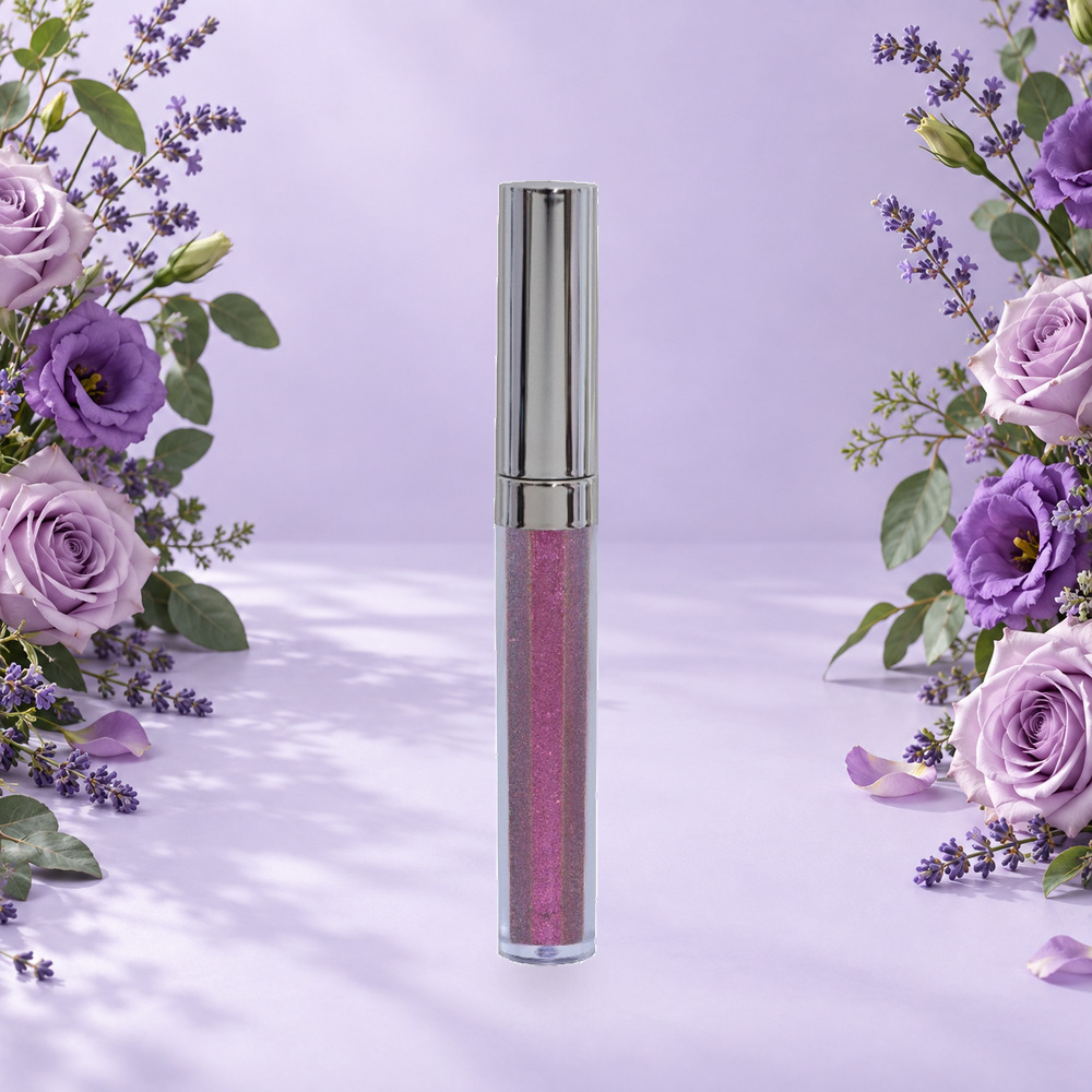 [HY-LP-GLS-0008] Gloss à lèvres Iris Romance – Mauve