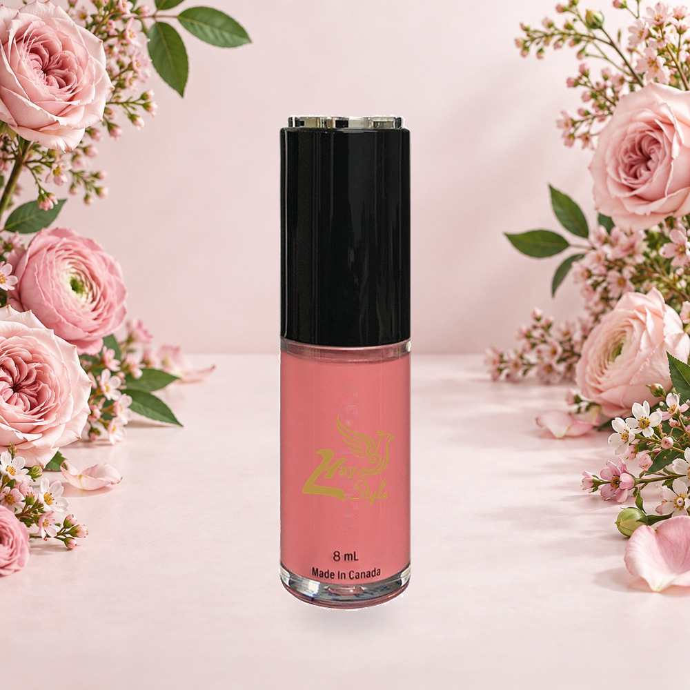 Pink Letter Lip Gloss – Rose