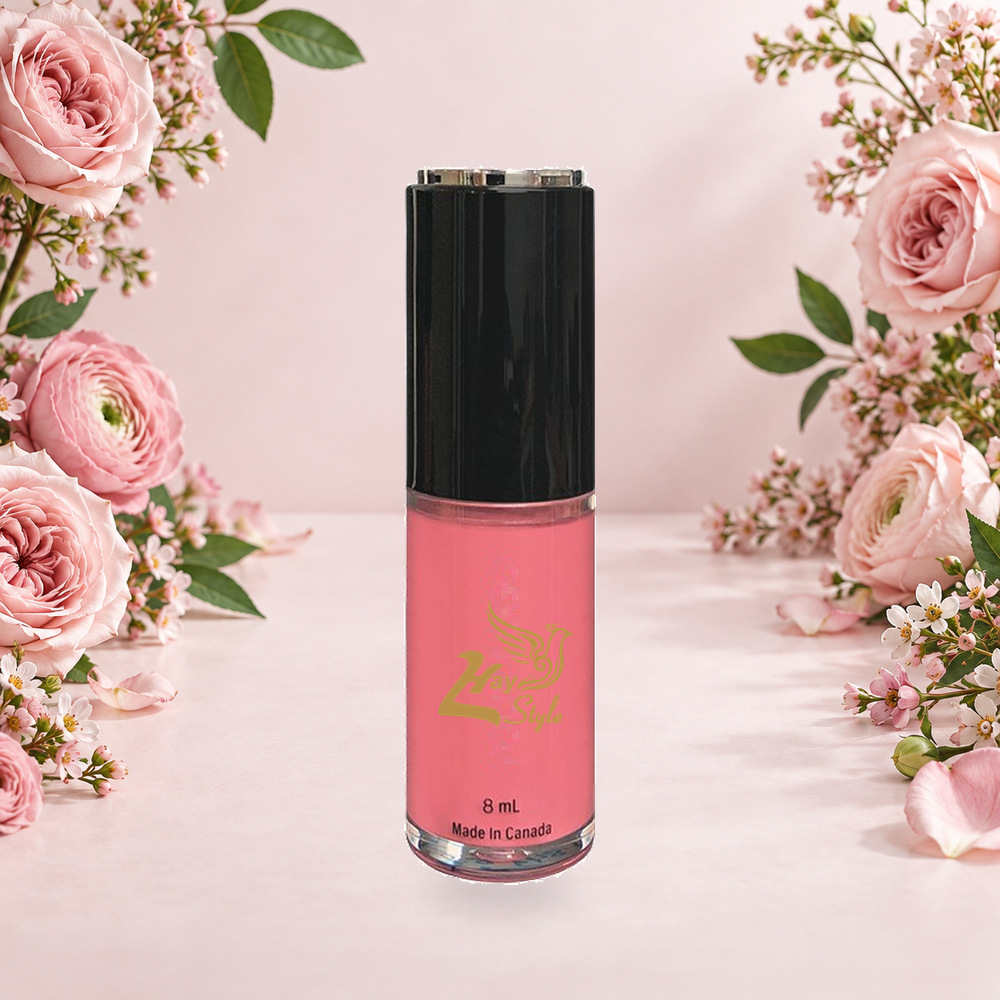 [HY-LP-GLS-0021] Blushing Charm Lip Gloss – Rose Pink