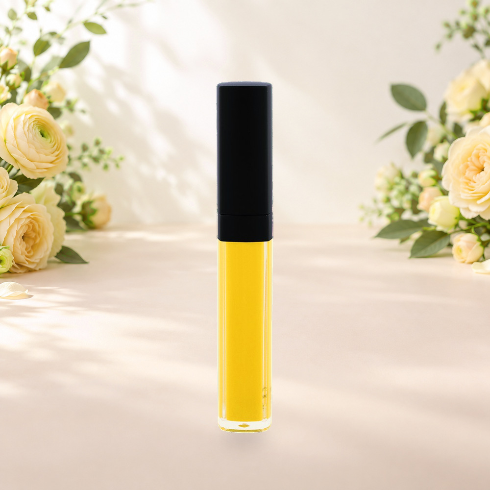 [HY-LP-GLS-0028] Saffron Elation Lip Gloss – Yellow