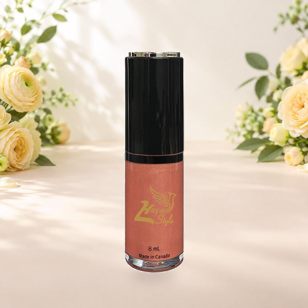 [HY-LP-GLS-0038] Sienna Refrain Lip Gloss – Warm Brown