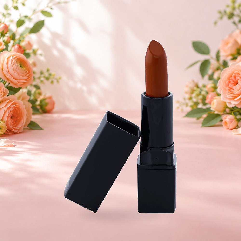 [HY-LP-LST-0051] Amber Kiss Lipstick – Rust Brown