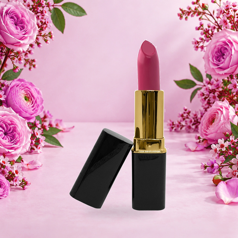 [HY-LP-LST-0054] Rouge à lèvres Rosebud Harmony – Rose profond