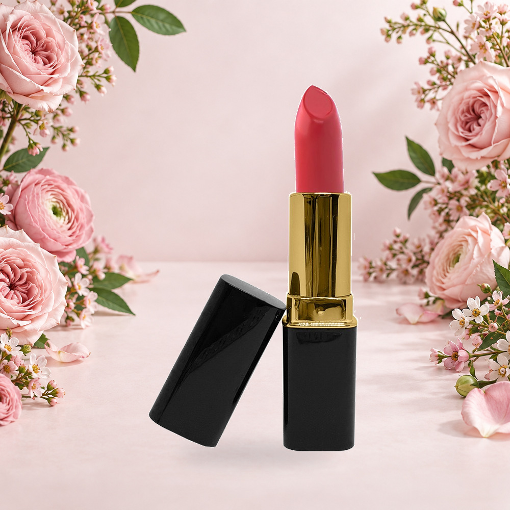 Rosewater Flair Lipstick – Deep Rose