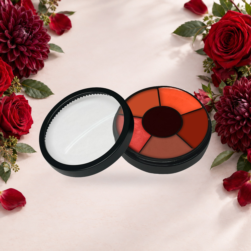 [HY-LP-LST-0258] Palette de rouge à lèvres Burgundy Promise – Rouge chaud